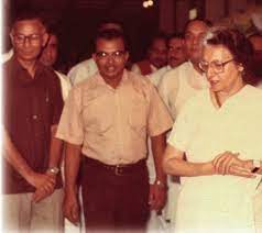 Dr. Nair and Mrs. Gandhi at NMNH